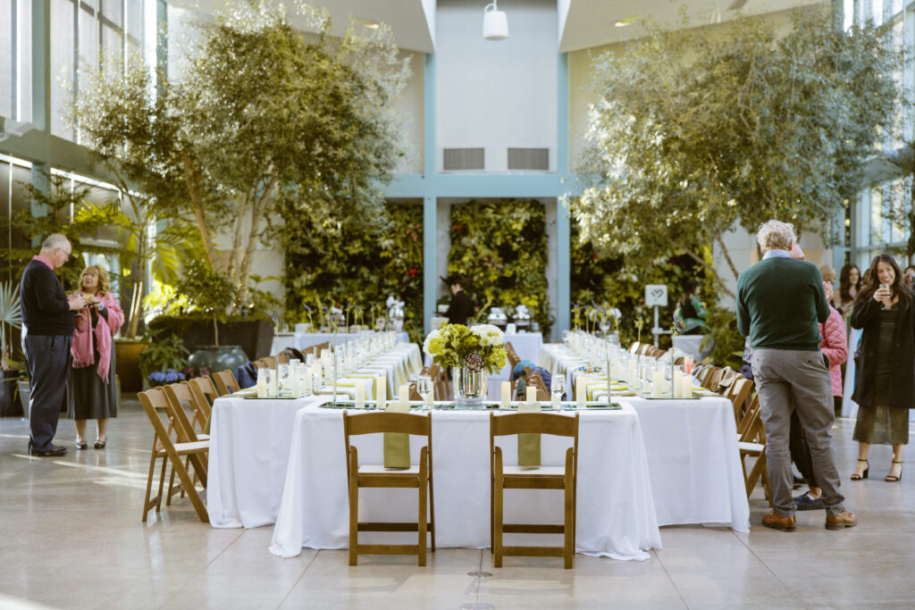 Red Butte Garden Orangerie reception