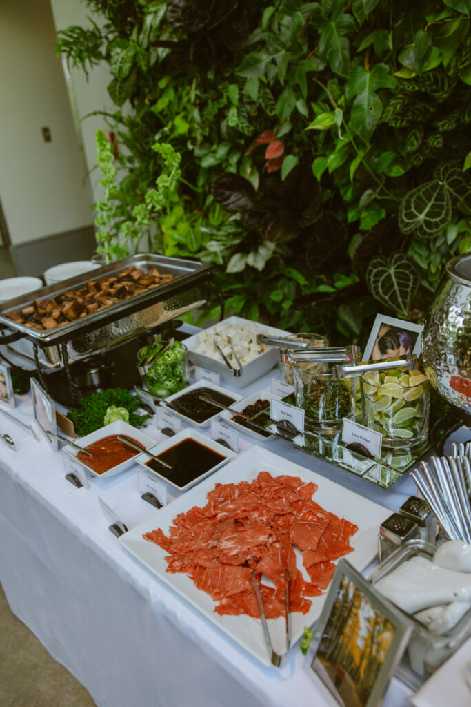cuisine unlimited catering pho bar