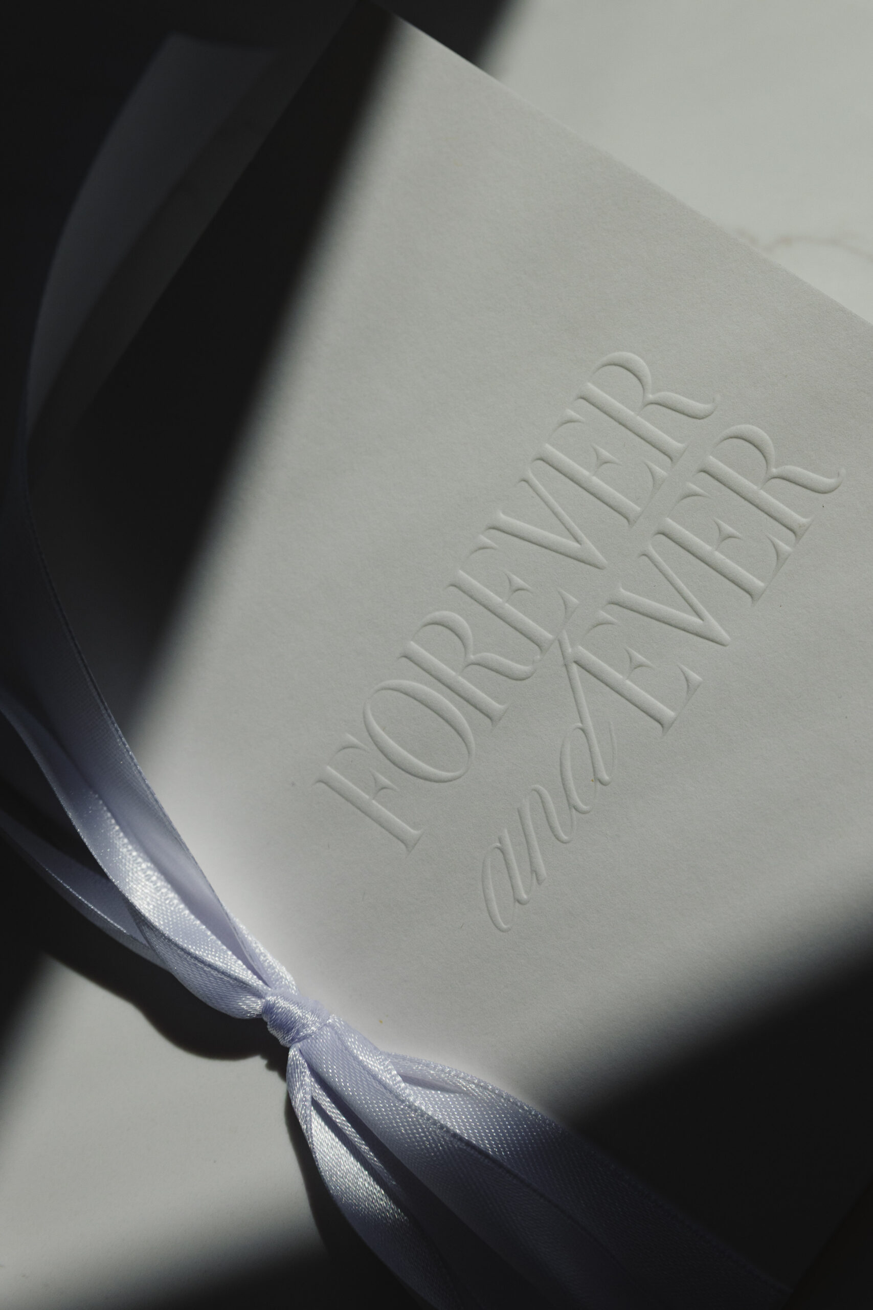 Vow book for Utah wedding