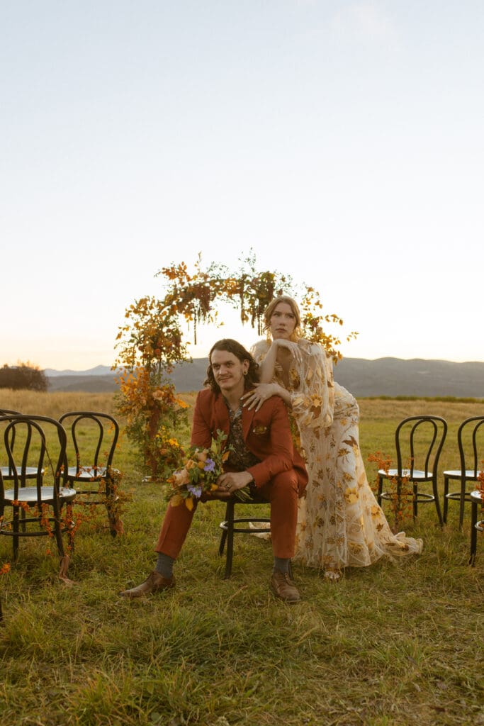 High-End Fall Wedding Shoot in the Mountains of Kamas, Utah