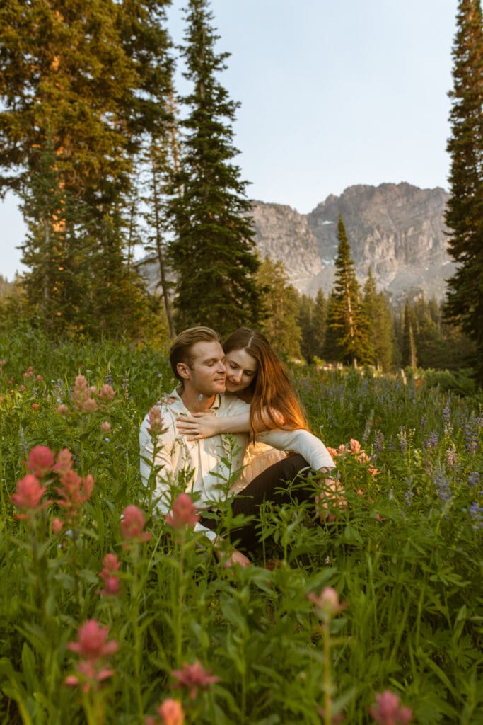 Albion Basin, best Summer Photography engagement location